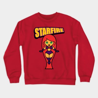 Tooniefied Starfire Crewneck Sweatshirt